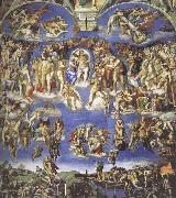 Michelangelo Buonarroti The Last  judgment Germany oil painting artist